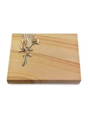 Grabtafel Woodland Delta Rose 10 (Bronze)