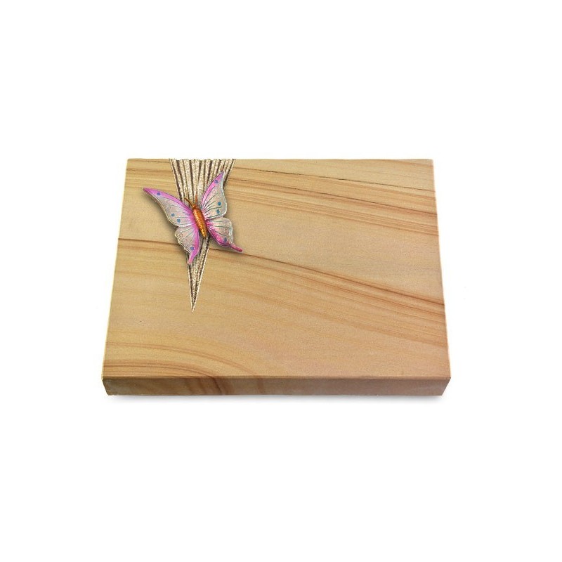 Grabtafel Woodland Delta Papillon 1 (Color)