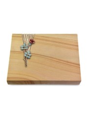 Grabtafel Woodland Delta Rose 4 (Color)
