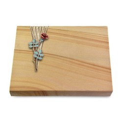 Grabtafel Woodland Delta Rose 4 (Color)