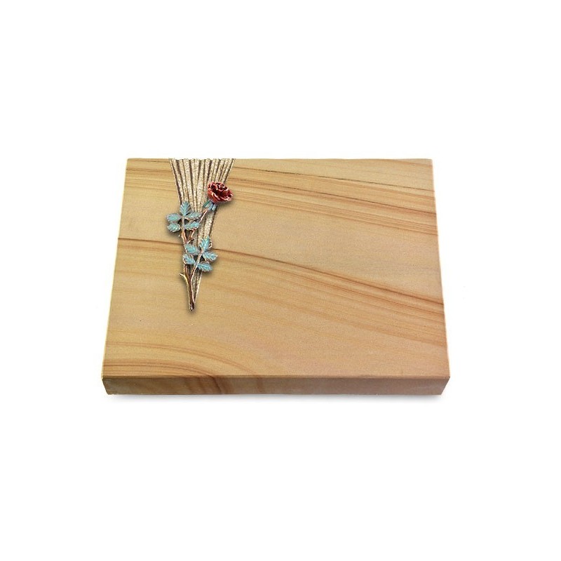 Grabtafel Woodland Delta Rose 4 (Color)