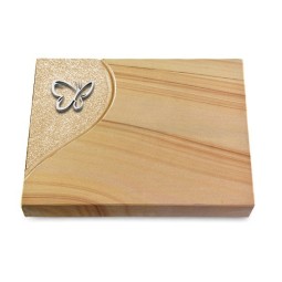 Grabtafel Woodland Folio Papillon (Alu)