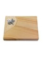 Grabtafel Woodland Folio Rose 3 (Alu)