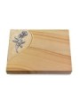 Grabtafel Woodland Folio Rose 6 (Alu)