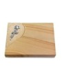 Grabtafel Woodland Folio Rose 7 (Alu)