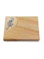 Grabtafel Woodland Folio Rose 8 (Alu)