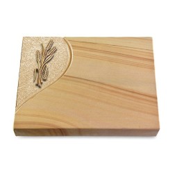 Grabtafel Woodland Folio Ähren 1 (Bronze)