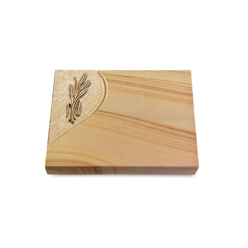 Grabtafel Woodland Folio Ähren 1 (Bronze)