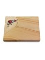 Grabtafel Woodland Folio Rose 1 (Color)