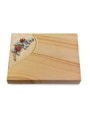 Grabtafel Woodland Folio Rose 3 (Color)