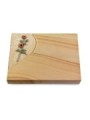 Grabtafel Woodland Folio Rose 6 (Color)