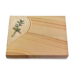 Grabtafel Woodland Folio Rose 8 (Color)
