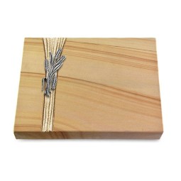 Grabtafel Woodland Strikt Ähren 1 (Alu)