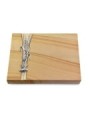 Grabtafel Woodland Strikt Ähren 2 (Alu)