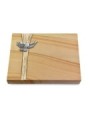 Grabtafel Woodland Strikt Taube (Alu)