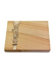 Grabtafel Woodland Strikt Ähren 2 (Bronze)