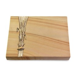 Grabtafel Woodland Strikt Ähren 2 (Bronze)