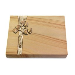 Grabtafel Woodland Strikt Gingozweig 1 (Bronze)
