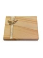 Grabtafel Woodland Strikt Taube (Bronze)