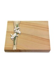 Grabtafel Woodland Strikt Orchidee (Color)
