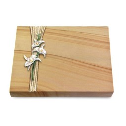 Grabtafel Woodland Strikt Orchidee (Color)