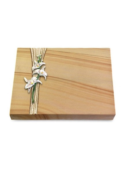 Grabtafel Woodland Strikt Orchidee (Color)