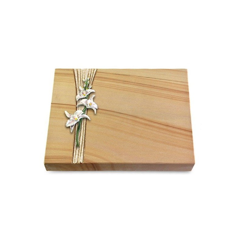 Grabtafel Woodland Strikt Orchidee (Color)