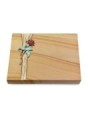 Grabtafel Woodland Strikt Rose 2 (Color)