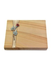Grabtafel Woodland Strikt Rose 4 (Color)