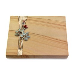 Grabtafel Woodland Strikt Rose 5 (Color)