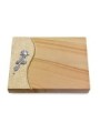 Grabtafel Woodland Wave Rose 7 (Alu)
