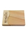 Grabtafel Woodland Wave Ähren 2 (Bronze)