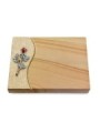 Grabtafel Woodland Wave Rose 7 (Color)