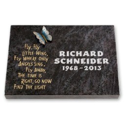 Grabtafel - Motiv Fly Fly