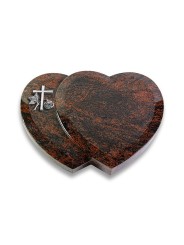 Grabstein Amoureux/Aruba Kreuz 1 (Alu) 50x40