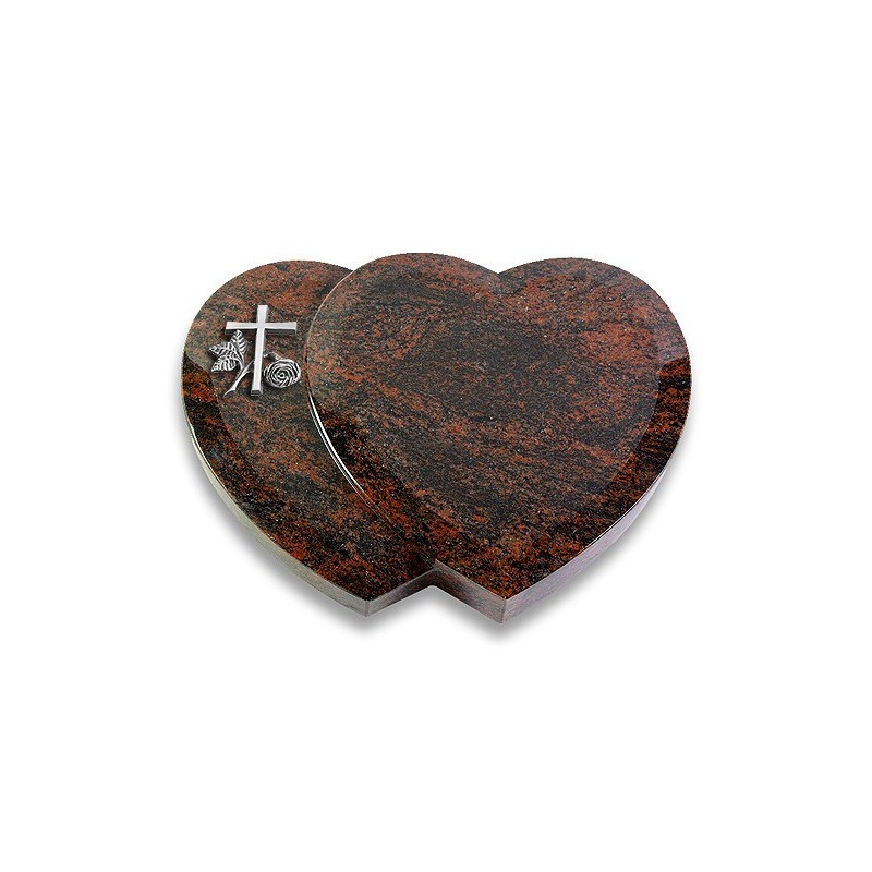 Grabstein Amoureux/Aruba Kreuz 1 (Alu) 50x40