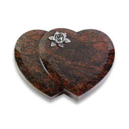 Grabstein Amoureux/Aruba Rose 4 (Alu) 50x40