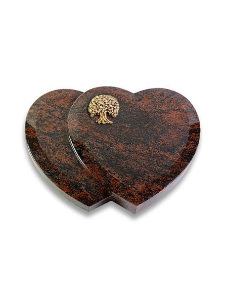 Grabstein Amoureux/Aruba Baum 3 (Bronze) 50x40