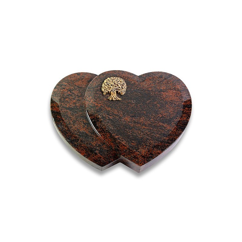 Grabstein Amoureux/Aruba Baum 3 (Bronze) 50x40