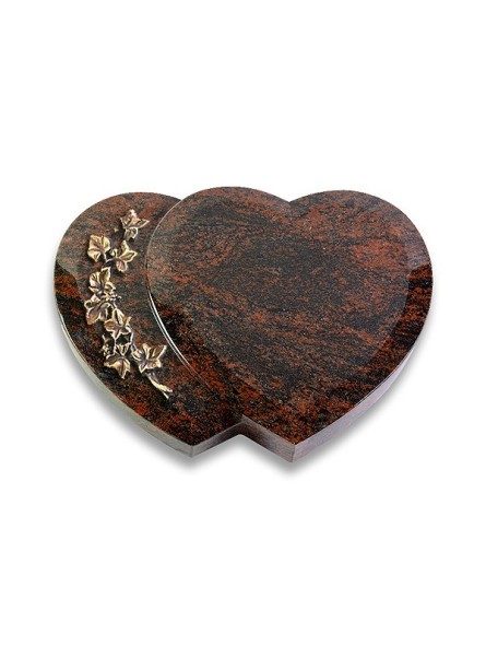 Grabstein Amoureux/Aruba Efeu (Bronze) 50x40