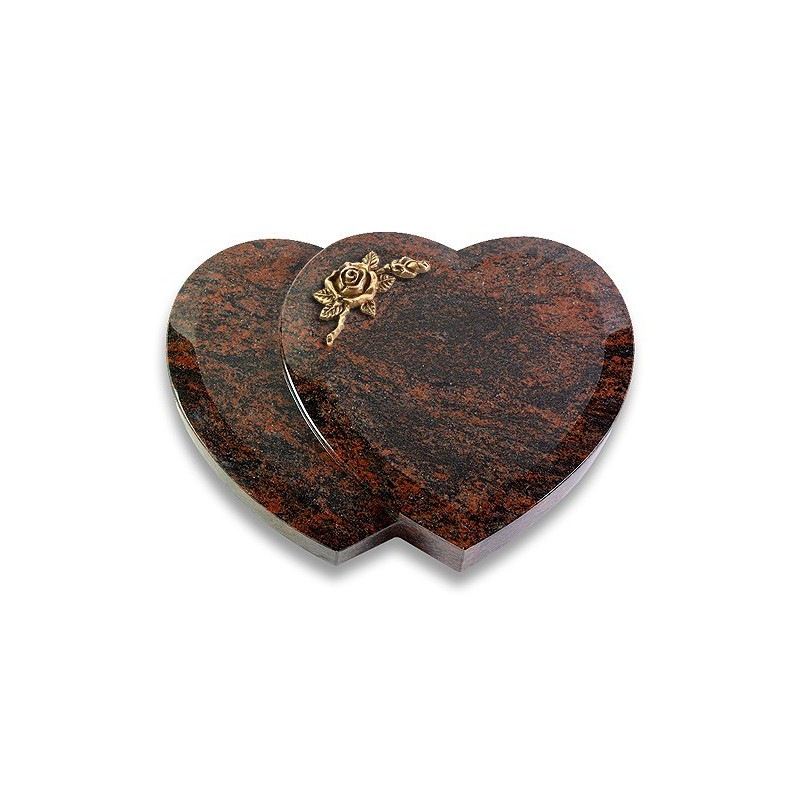 Grabstein Amoureux/Aruba Rose 1 (Bronze) 50x40