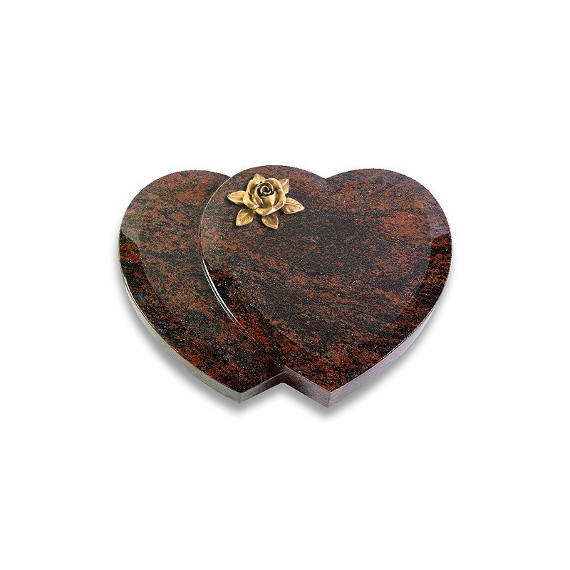Grabstein Amoureux/Aruba Rose 4 (Bronze) 50x40