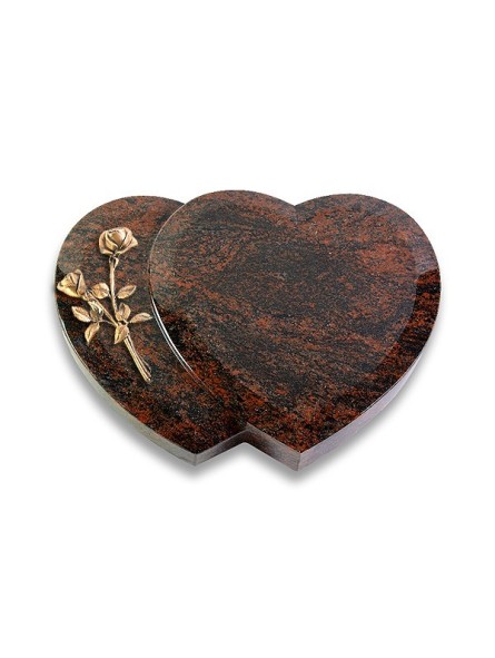 Grabstein Amoureux/Aruba Rose 10 (Bronze) 50x40