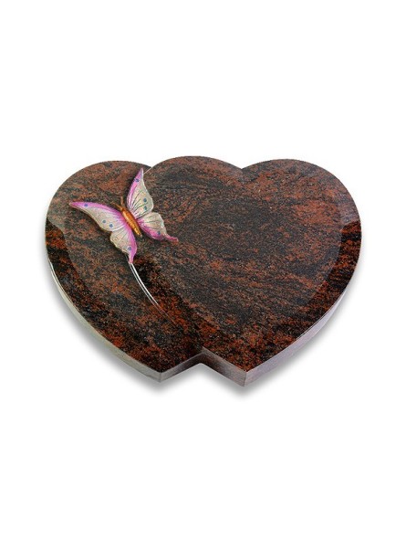 Grabstein Amoureux/Aruba Papillon 1 (Color) 50x40