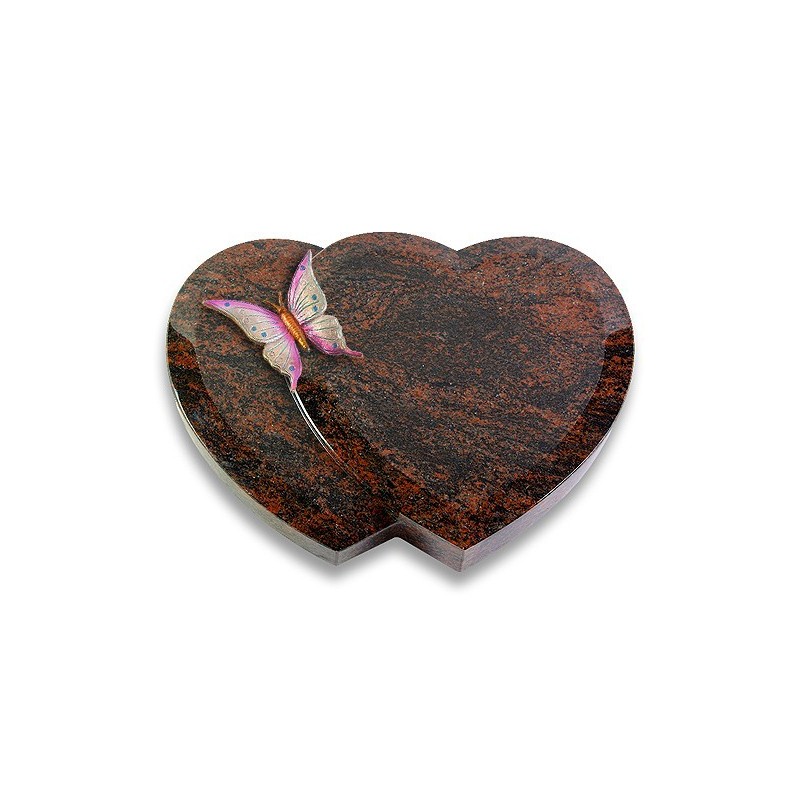 Grabstein Amoureux/Aruba Papillon 1 (Color) 50x40