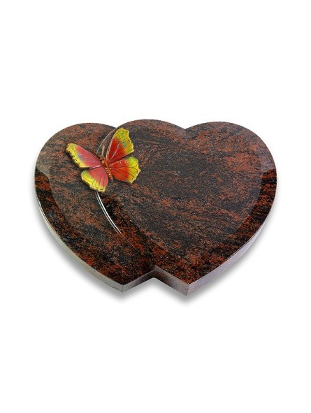 Grabstein Amoureux/Aruba Papillon 2 (Color) 50x40
