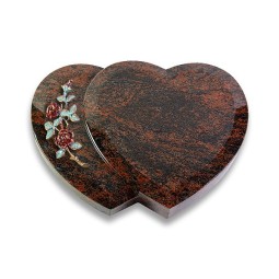 Grabstein Amoureux/Aruba Rose 3 (Color) 50x40