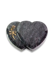 Grabstein Amoureux/Orion Rose 6 (Bronze) 50x40