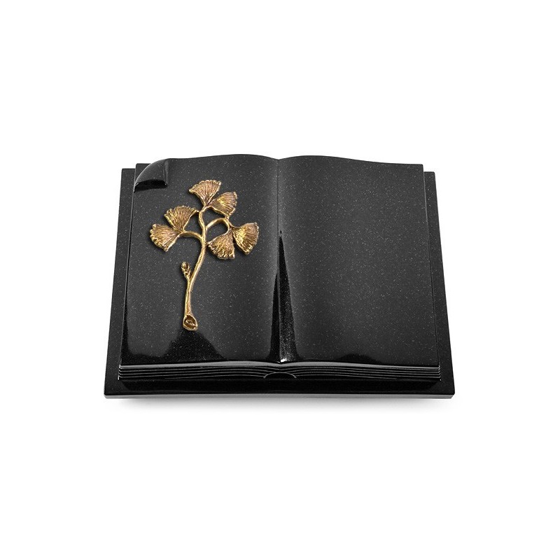 Grabbuch Livre Auris/Indisch-Black Gingozweig 1 (Bronze)