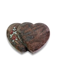 Grabstein Amoureux/Paradiso Rose 3 (Color) 50x40